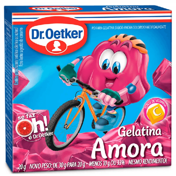 Gelatina Dr. Oetker Regular Amora 20g