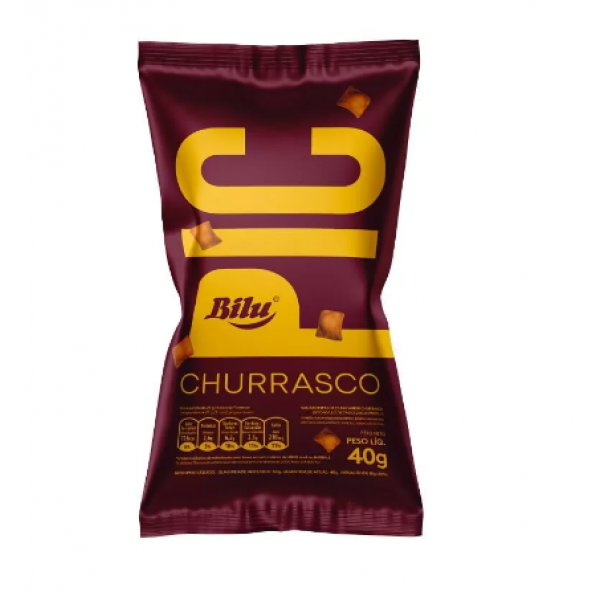Salgadinho Bilu Pic Churrasco 40g