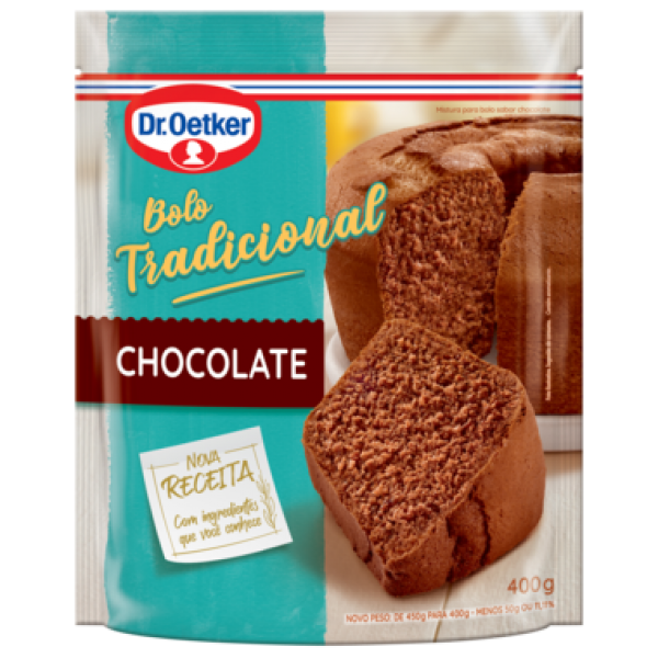 Bolo Dr. Oetker Chocolate 400g
