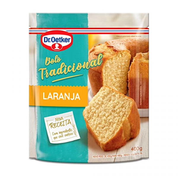 Bolo Dr. Oetker Laranja 400g