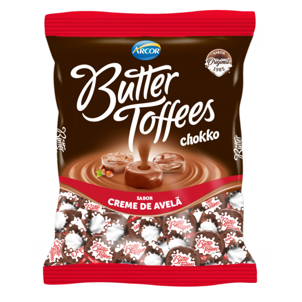 Bala Butter Toffees Creme de Avelã 100g
