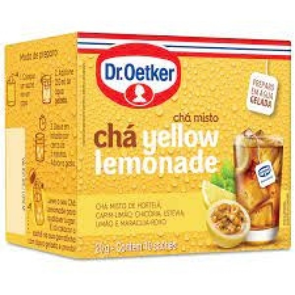 Chá Dr. Oetker Lemonade Yellow C/10