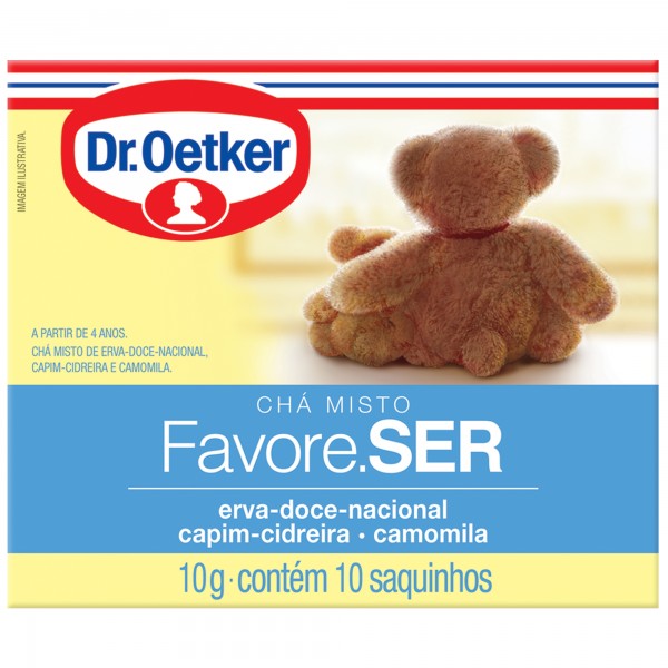 Chá Dr. Oetker Favore.Ser c/10 10g