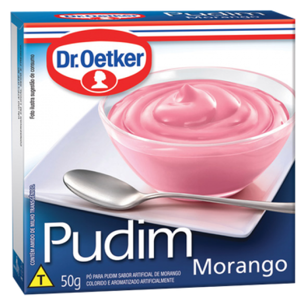 Pudim Dr. Oetker Morango 50g