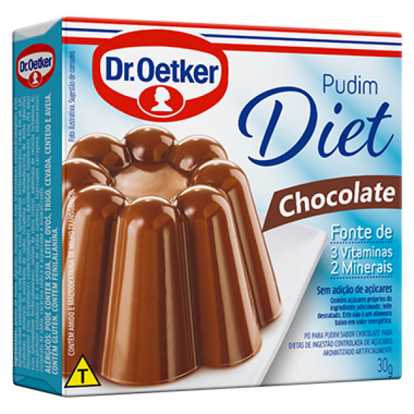 Pudim Dr. Oetker Diet Chocolate 30g