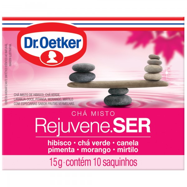 Chá Dr. Oetker Rejuvene.Ser c/10 15g