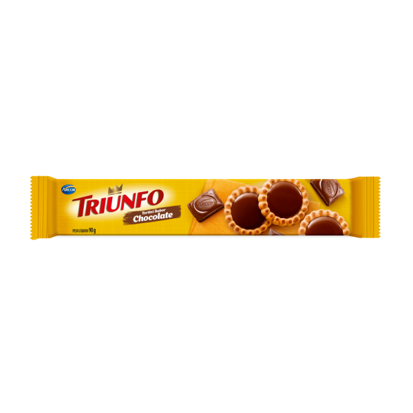 Biscoito Triunfo Tortini Chocolate 90g