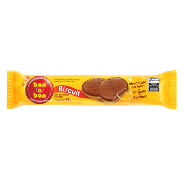 Biscoito Bon O Bon Biscuit 95g