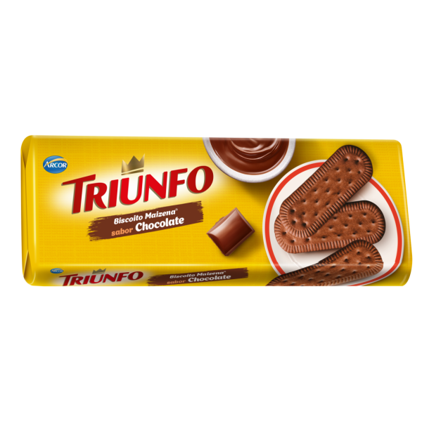 Biscoito Triunfo Maizena Chocolate 170g