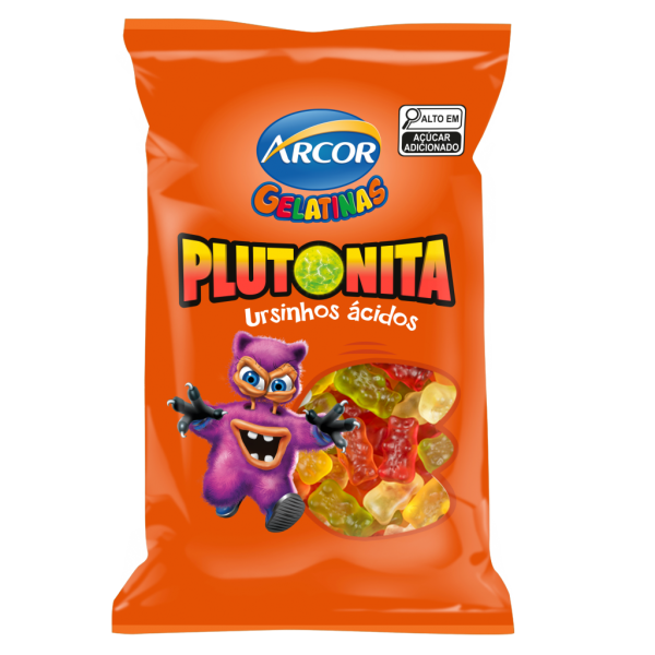 Bala de Gelatina Ursinhos Ácidos 70g