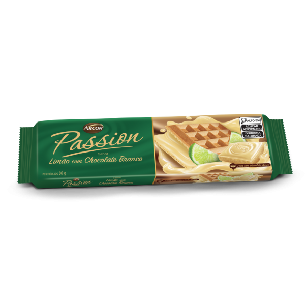 Wafer Passion Limão 80g