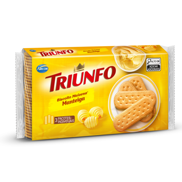 Biscoito Triunfo Maizena Manteiga 345g