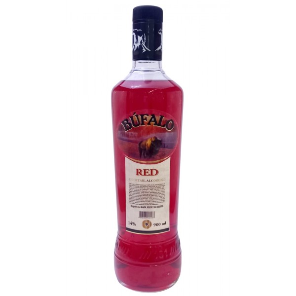 Vodka Búfalo Red 900ml
