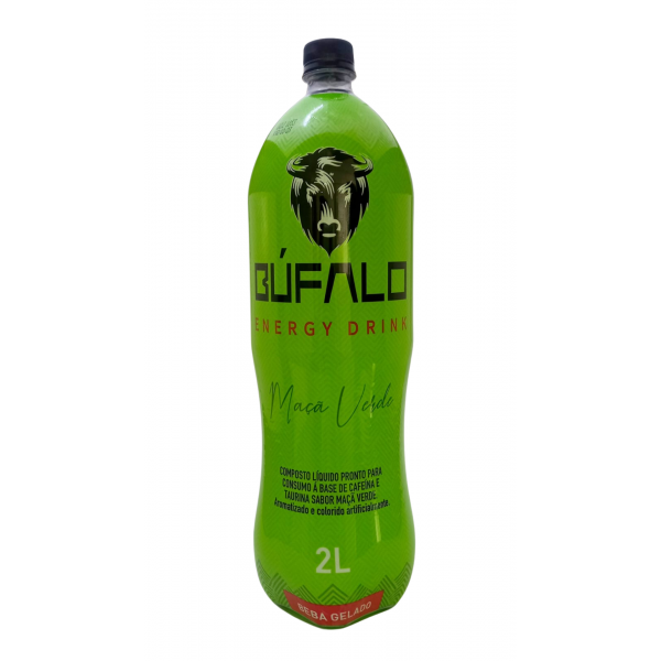 Energético Búfalo Maçã Verde 2 Litros