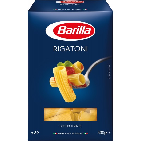 Massa Barilla Rigatoni 500g