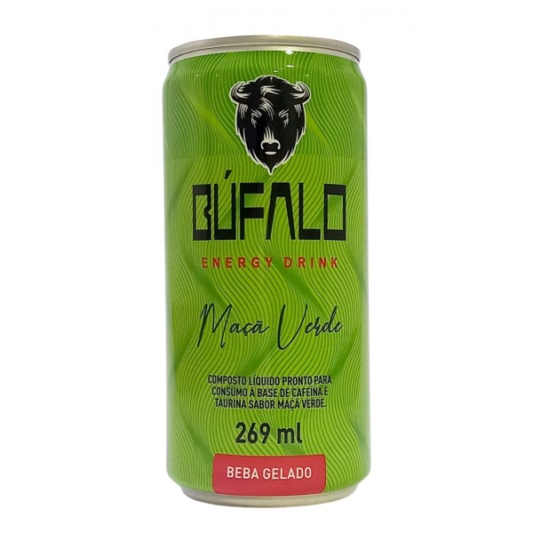 Energético Búfalo Maçã Verde 269ml