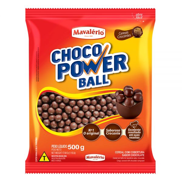 Cereal Choco Power Ball Ao Leite 500g
