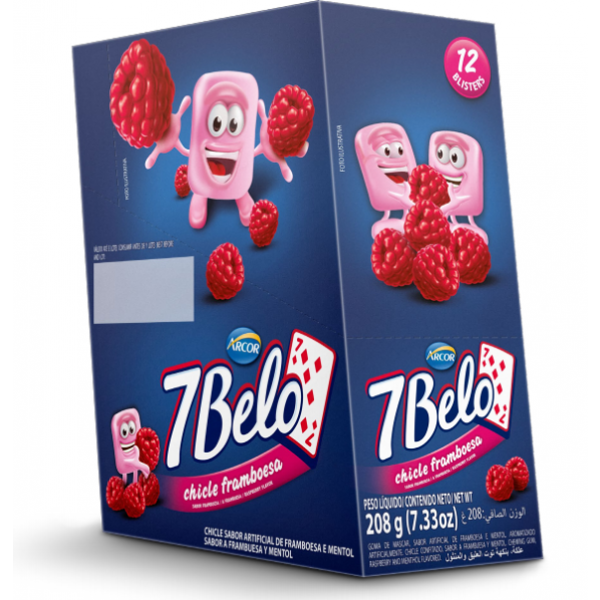 Chicle Arcor 7 Belo C/12