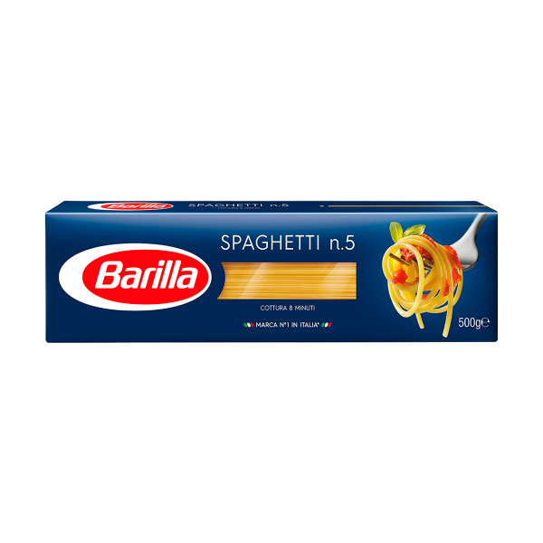Massa Barilla Spaghetti N5 500g