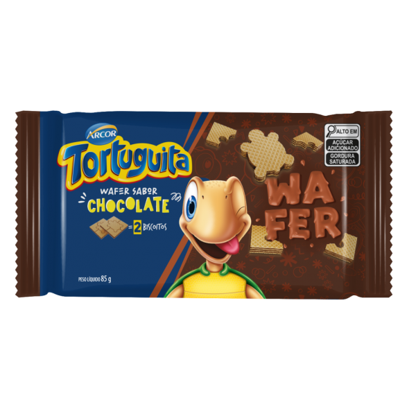 Wafer Tortuguita Chocolate 85g