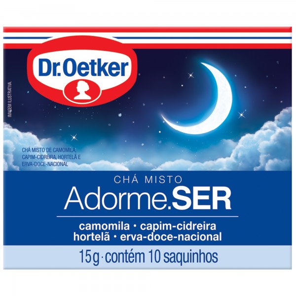 Chá Dr. Oetker Adorme.Ser c/10 15g