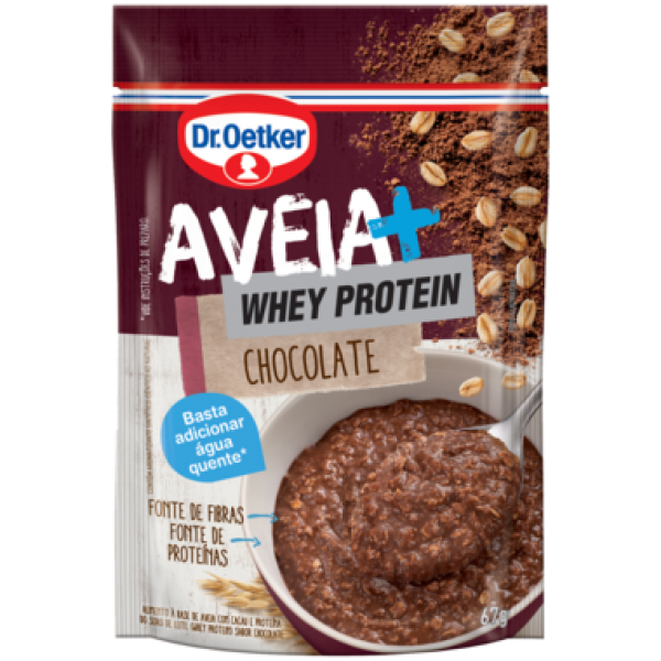 Aveia Dr. Oetker Whey Protein com Chocolate 67g