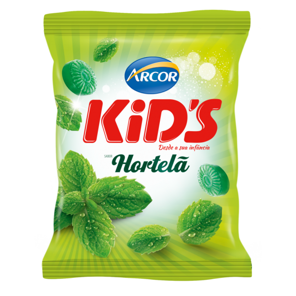 Bala Kids Hortelã 500g