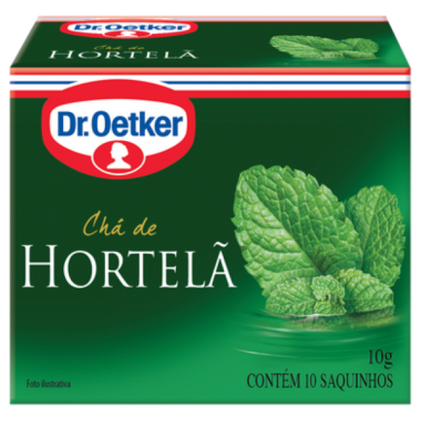 Chá Dr. Oetker Hortelã c/10 10g