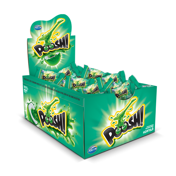 Chicle Poosh Hortelã c/40
