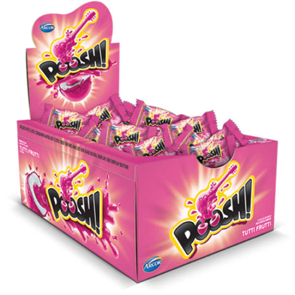 Chicle Poosh Tutti Frutti c/40