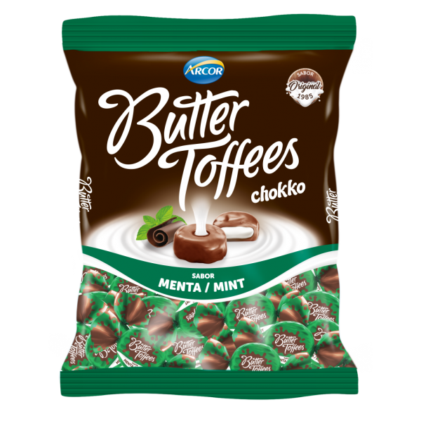 Bala Butter Toffees Chokko Menta 100g