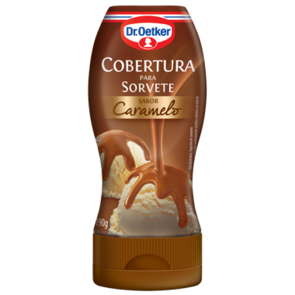 Cobertura de Sorvete Dr. Oetker Caramelo 190g
