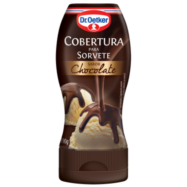 Cobertura de Sorvete Dr. Oetker Chocolate 190g