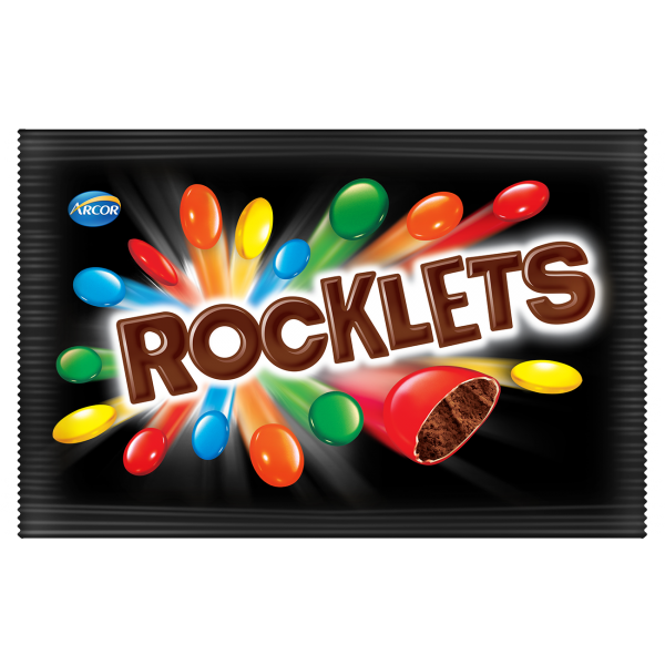 Confeitos Arcor Rocklets 40g