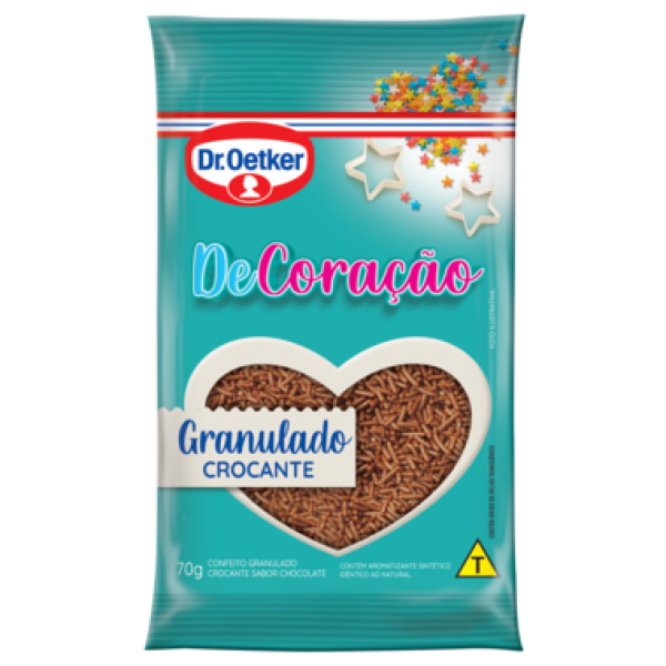 Decoração Dr. Oetker Granulado Crocante 70g