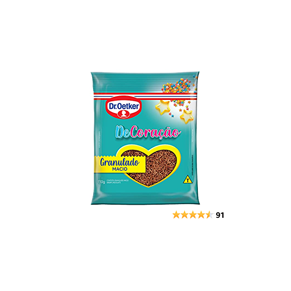 Decoração Dr. Oetker Granulado Macio 130g