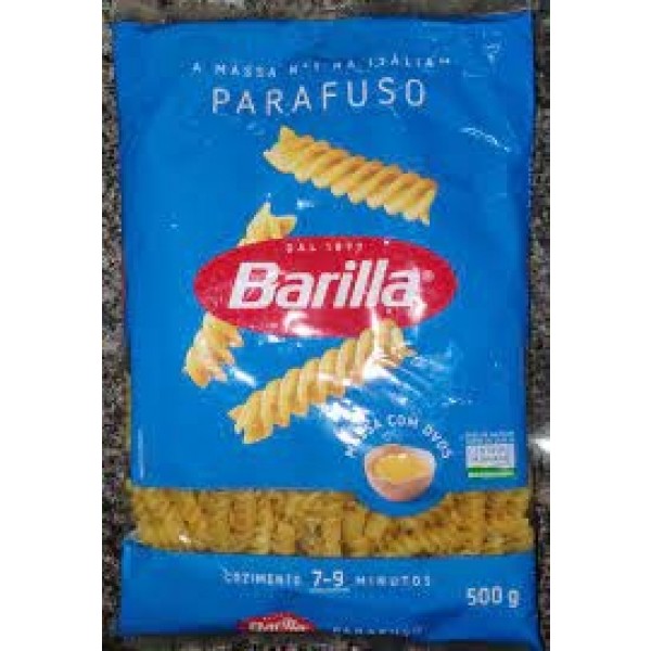 Massa Barilla Parafuso C/ Ovos 500g