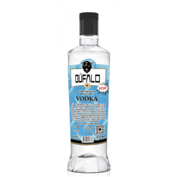 Vodka Búfalo POP 870ml