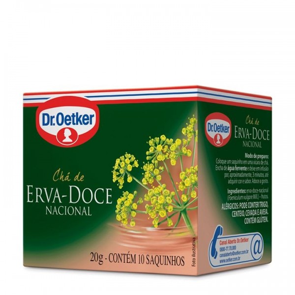 Chá Dr. Oetker Erva Doce C/10