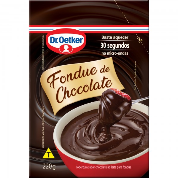 Fondue Dr. Oetker Chocolate 220g