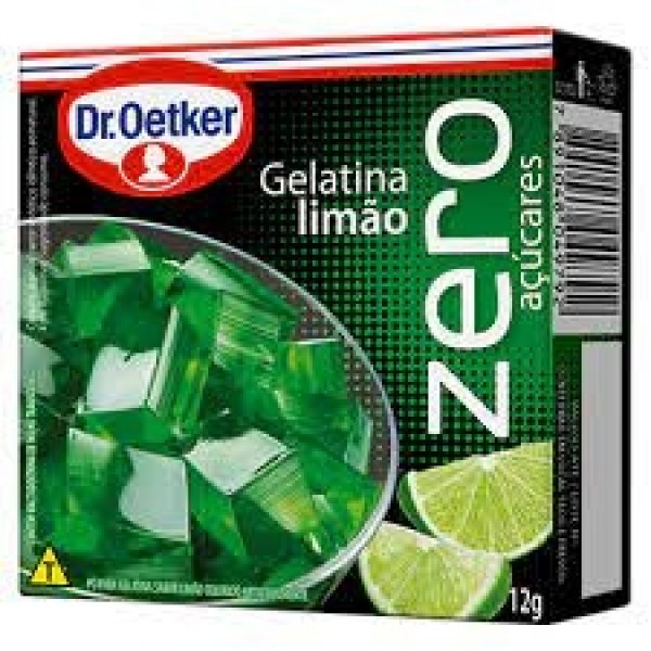 Gelatina Dr. Oetker Zero Limão 12g