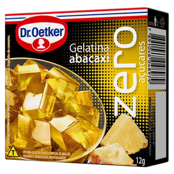 Gelatina Dr. Oetker Zero Abacaxi 12g