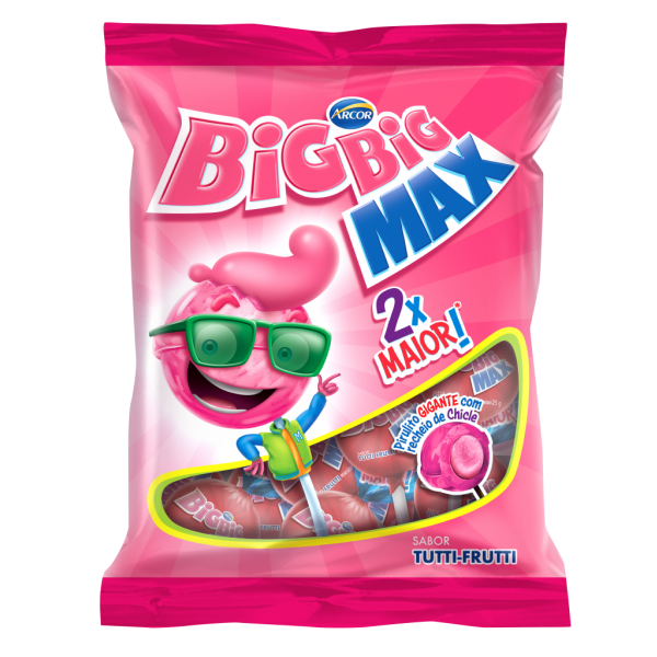 Pirulito Big Big Max Tutti Fruti C/42