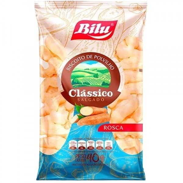 Biscoito de Polvilho Bilu Clássico 80g