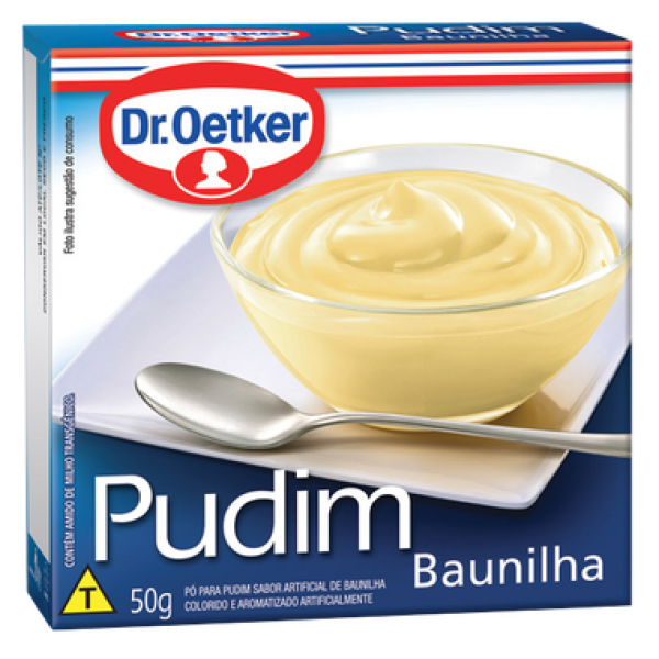 Pudim Dr. Oetker Baunilha 50g