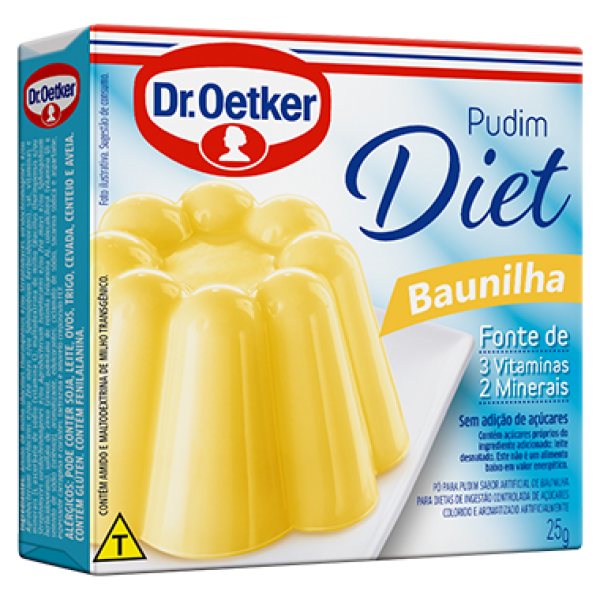 Pudim Dr. Oetker Diet Baunilha 25g