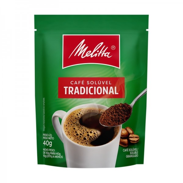 Café Solúvel Melitta Tradicional 40g