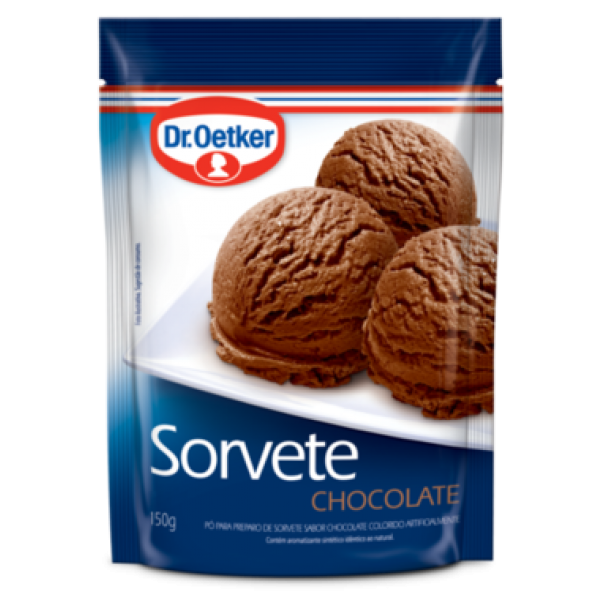 Sorvete Dr. Oetker Chocolate 150g