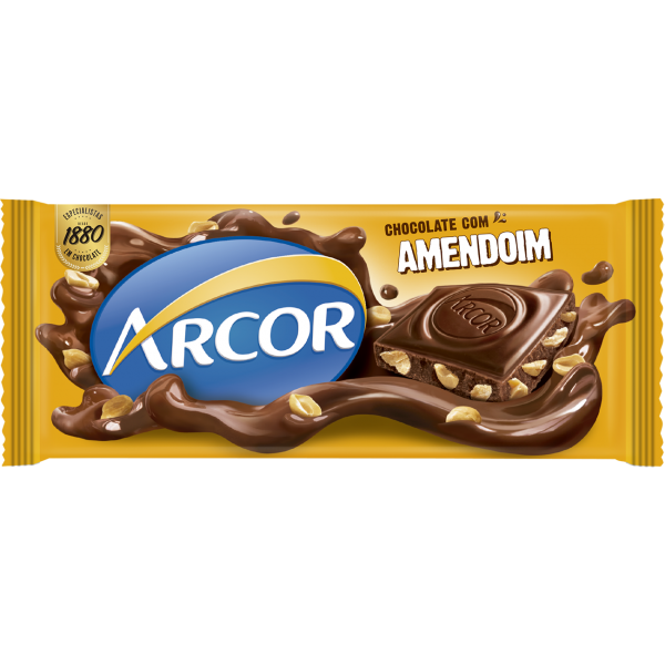 Chocolate Arcor Amendoim 80g