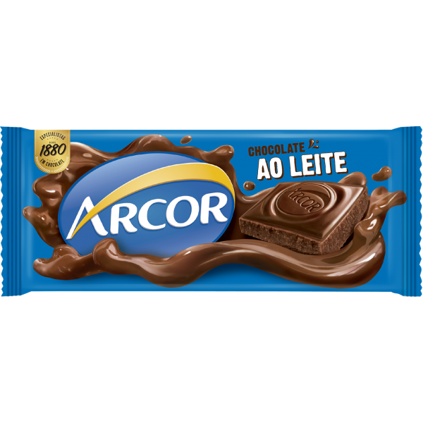 Chocolate Arcor Ao Leite 80g